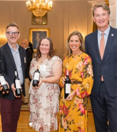 ቀዳማዊት እመቤት ከሲቪቪ ወይን ሰሪዎች ጋር